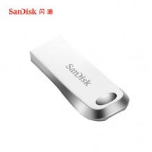 闪迪（SanDisk）16GB USB3.1 U盘 CZ74酷奂 银色 金属外壳