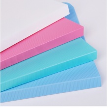 得力(deli) 4只亮彩系列A4双强力夹硬文件夹 27030