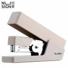 得力纽赛NS081省力订书机(浅灰)