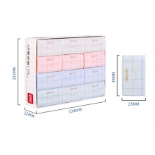 得力(deli)36块方寸格系列4B美术橡皮擦 学生考试橡皮 71095