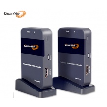 Guanyee冠艺无线hdmi传输器电脑无线投屏 无延迟迷你免供电 高效【1发1收】WIHD-200