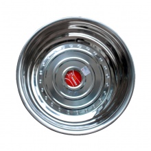 国产 小号 40cm 不锈钢盆(单位：个)