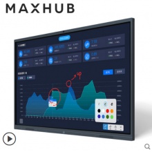 MAXHUB 98英寸触摸交互式投影一体机  白板黑板 含 i5主机、触控笔、支架、无线投屏器