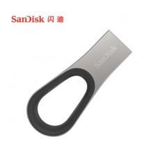 闪迪(SanDisk)64GB USB3.0 U盘 CZ93酷循 银黑色 金属外壳