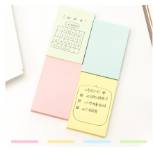 得力（deli）12本彩色便利贴粘性便签纸 76*51mm 7155