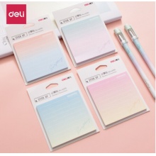 得力 彩色便签本便利贴创意N次贴 66555（4包随机）