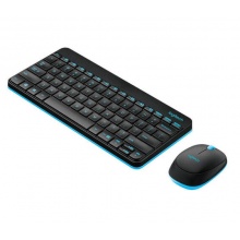 罗技（Logitech）无线键鼠套装 MK245 Nano 无线鼠标无线键盘套装（黑色）
