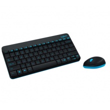 罗技（Logitech）无线键鼠套装 MK245 Nano 无线鼠标无线键盘套装（黑色）
