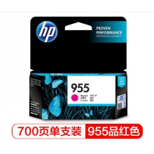 惠普（HP）L0S54AA 955A 原装品红色墨盒 (适用HP 8210 8710 8720 8730)