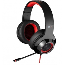 漫步者（EDIFIER）HECATE G4 USB7.1声道 头戴式带线控  黑红色