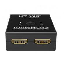 迈拓维矩 MT-HD121 HDMI切换器2进1出 4K高清 2路