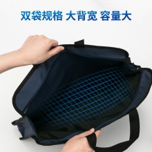 得力63753手提拉链袋