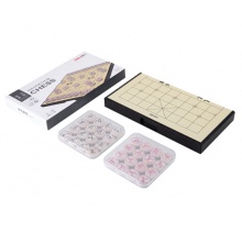 得力(deli) 磁石象棋 便携式折叠棋盘 6753