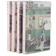 晨光(M&G)文具32K/112页 留住时光系列日记本 记事本 单本装颜色随机MPY1BU02