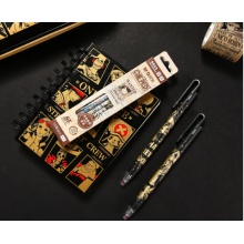 晨光(M&G)文具黑色0.38mm中性笔替芯 航海 系列水笔替芯(适用于K37) 10支/盒QGR60005