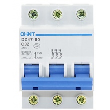 正泰(CHNT) 断路器 空气开关3p C32