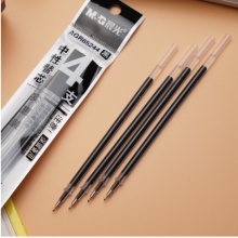 晨光(M&G)文具黑色0.38mm中性笔替芯  40支/盒AGR65244