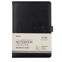 晨光(M&G)文具黑色25K/100页办公笔记本 单本装APYE8T73