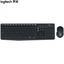 罗技（Logitech）MK315 无线键鼠套装 静音 黑色带无线2.4G接收器