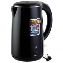 得力 85609 不锈钢材质电热水壶 1.7L