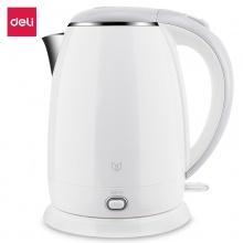 得力 85608 电热水壶 1.5L (白)(台)