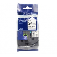 兄弟(brother)TZe-251 24mm白底黑字标签色带