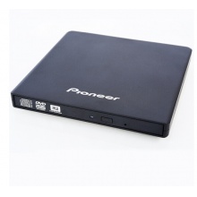 先锋(Pioneer) 8倍速 USB2.0外置光驱 支持DVD/CD读写 DVD刻录机 移动光驱 黑色/DVR-XU01C