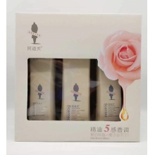 阿道夫(ADOLPH)精油5感香调洗护套装（洗发水800ml+护发素500ml+沐浴露500ml）