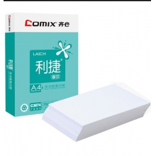 齐心 C3874-5 利捷A4尚典70g打印纸 复印纸500张/包 8包/箱