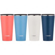 象印(ZOJIRUSHI)  不锈钢真空保温杯 450ml SX-FSE45 甜蜜橘