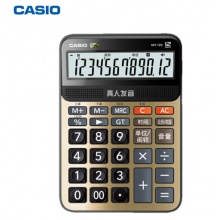 卡西欧（CASIO） MY-120-GD 语音计算器 蟠龙金