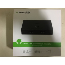 绿联 USB同步器 同步控制器一进四出