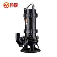 鸣固 27*54cm 家用污水泵大流量抽水泵 三相2200W 380V 2寸口污水切割泵