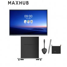MAXHUB CA65CA 电子白板 65寸经典版 含主机 I5电脑 模块 移动支架 无线传屏器 激光翻页笔