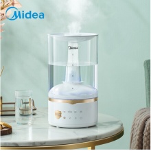 美的（Midea）空气加湿器卧室 广口上加水 透明水箱易清洁SCK-3Q40