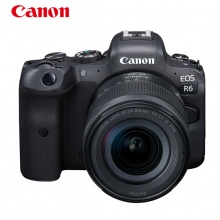 佳能 EOS R6/微单相机 全画幅微单 Vlog相机 4K视频 R6 24-105mm IS STM套装  128G卡  原装电池 包 UV镜 三脚架