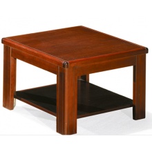 华盛 方茶几 600W*600D*420H 胡桃色
