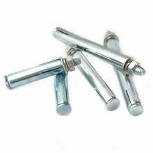 膨胀螺丝 加长超细镀锌膨胀螺栓超长金属胀栓拉爆外铁膨管 GP663