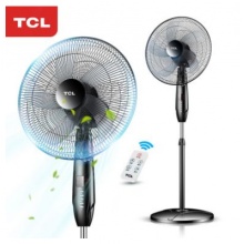 TCL TFS16RD 电风扇/落地扇/低音风扇/五叶大风量风扇定时遥控
