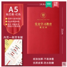 党史学习教育笔记本 贴芯款 A5