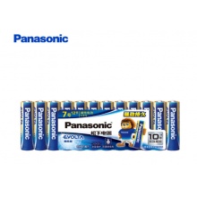 松下（Panasonic）7号AAA碱性电池12节 LR03EGC/12SW