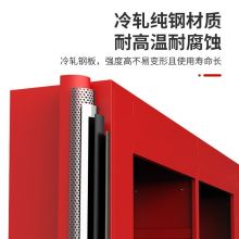 中伟 消防柜消防器材工具柜应急灭火器置放柜展示柜1800*1200*400mm微型消防站
