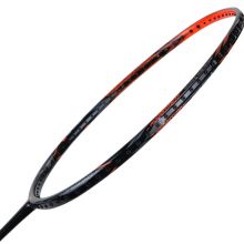 李宁 LI-NING 初中级进阶全碳素羽毛球拍单拍 HC1100 黑橙(已穿线)