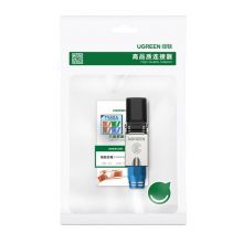 绿联（UGREEN）八类网络水晶头 万兆免打带屏蔽 CAT8工程级RJ45网络水晶头 1个装 NW152