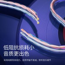 绿联（UGREEN）纯铜100芯HIFI音频线材 100米 AV137