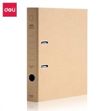 得力(deli) 5912 牛皮纸系列2英寸快劳夹 黄 单只装