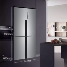 海尔（Haier）477升双变频风冷无霜十字门多门纤薄除菌家用冰箱 BCD-477WDPCU1