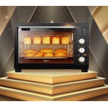 美的（Midea）MG38CB-AA 家用多功能电烤箱 38升大容量烤箱 广域控温