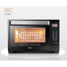 美的 Midea 家用多功能电烤箱全自动智能烘焙 上下独立控温 T7-L325D