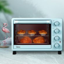 美的（Midea）PT2531 家用多功能电烤箱 25升 机械式操控 上下独立控温